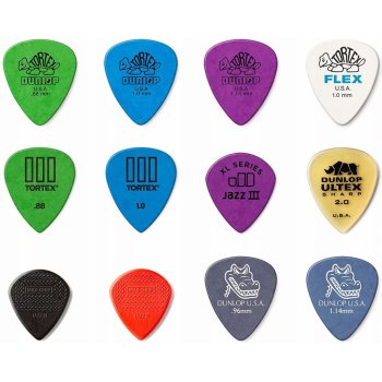 Sada kytarových kostek Jim Dunlop PVP113 12 kusů