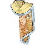 hedvábná šála Summer Alfons Mucha – Hledejceny.cz
