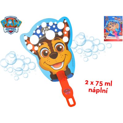 Mikrotrading PAW PATROL bublifukové mávátko s náplní 2x75 ml na kartě – Zbozi.Blesk.cz