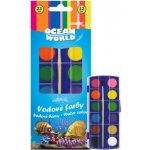 Ocean World Barvy vodové 23 mm 12 barev – Hledejceny.cz