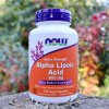 Doplněk stravy Now Foods ALA kyselina alfa lipoová Extra Strength 600 mg 120 rostlinných kapslí