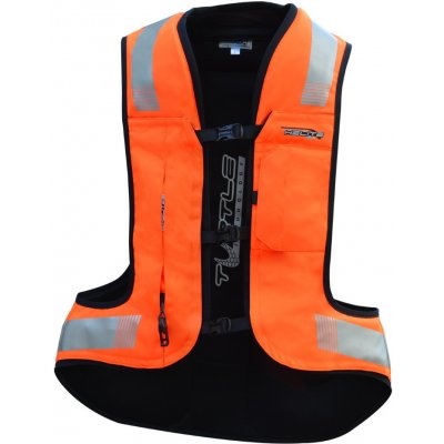 Helite Turtle 2 HiVis oranžová – Zboží Mobilmania