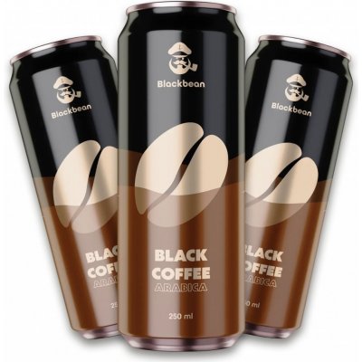 Captain Blackbean Black Coffee 250 ml – Zboží Dáma