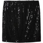 esmara dámská mini sukně s flitry černá – Zboží Dáma