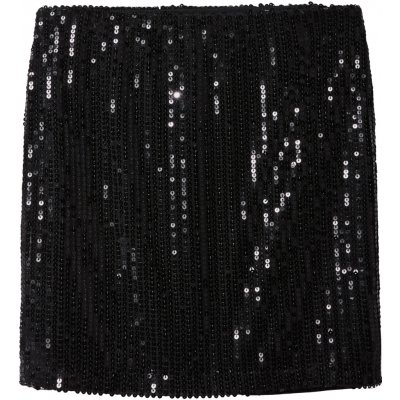 esmara dámská mini sukně s flitry černá – Zboží Dáma