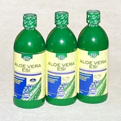 Esi Šťáva Aloe vera s borůvkami 3 x 1 l – Hledejceny.cz