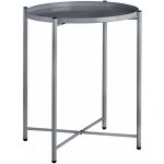 tectake 404186 odkládací stolek chester - tmavě šedá – Hledejceny.cz