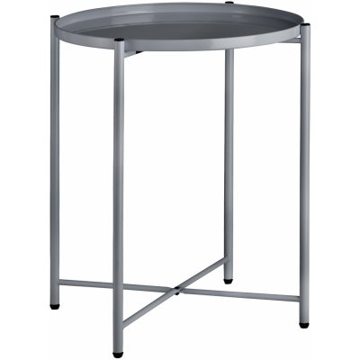 tectake 404186 odkládací stolek chester - tmavě šedá – Hledejceny.cz