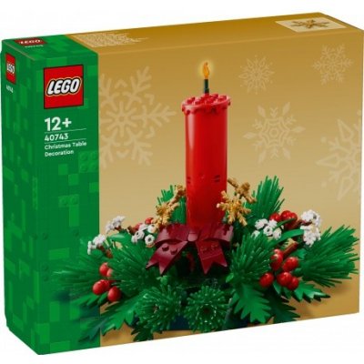 LEGO® 40743 Vánoční dekorace na stůl – Zboží Živě