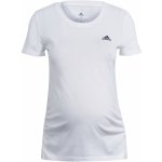 adidas Performance Maternity T bílá černá – Zboží Dáma