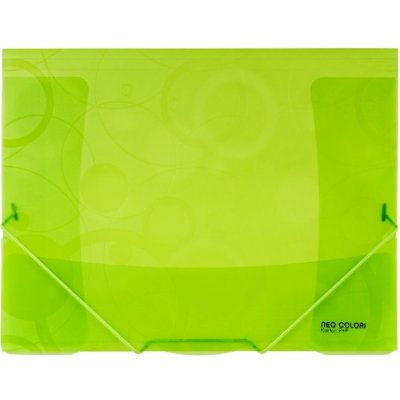 Karton P+P Neo Colori A4 sloha s gumou zelená – Zboží Mobilmania