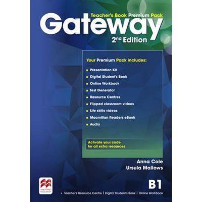 Gateway to Maturita 2nd Edition B1 Teacher's Book Premium Pack – Zbozi.Blesk.cz