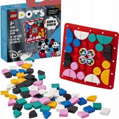 LEGO® DOTS™ 41963 Nášivka Myšák Mickey a Myška Minnie – Hledejceny.cz