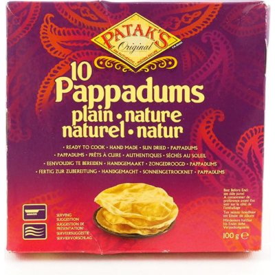 Patak's Chleb Pappadums 100 g