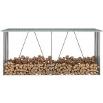 VidaXL Pozinkovaná ocel 330 x 84 x 152 cm zelený – Zboží Dáma