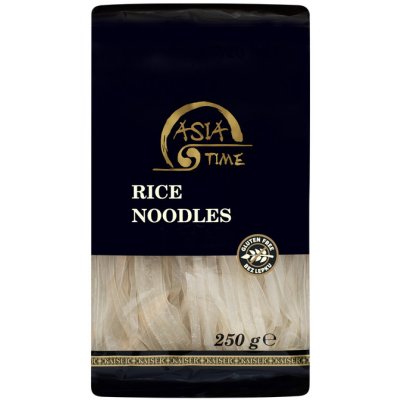 Asia Time Rýžové nudle široké 250 g – Zboží Dáma