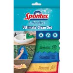 Spontex Microfibre Set utěrky z mikrovlákna 3 ks – Hledejceny.cz