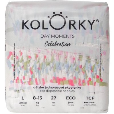Kolorky Day Moments Celebration L 8-13 kg 27 ks – Zboží Dáma