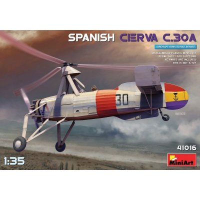 MiniArt Cierva C.30A Spanish 5x camo 41016 1:35