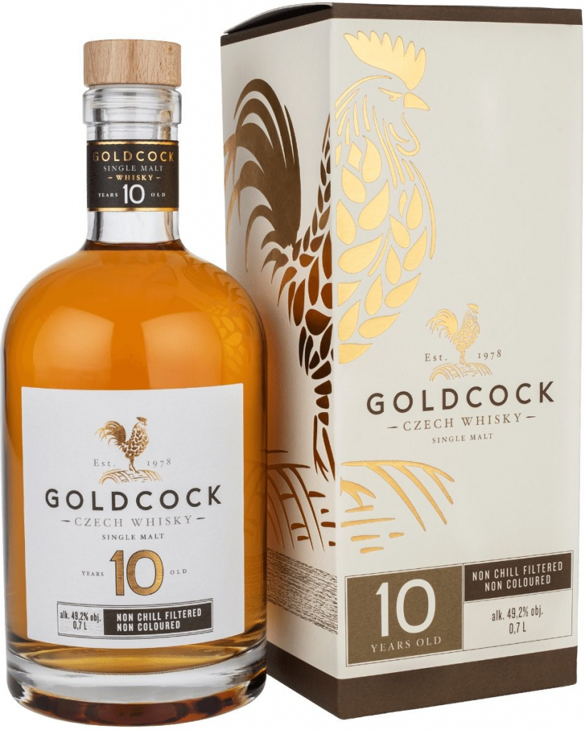 Gold Cock Whisky 10y 49,2% 0,7 l (karton)