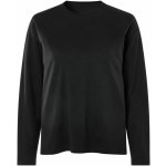 esmara Dámské triko s dlouhými rukávy s BIO bavlnou černá – Zboží Dáma
