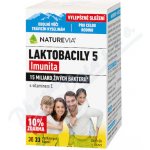 Swiss NatureVia Laktobacily 5 Imunita 33 kapslí – Hledejceny.cz