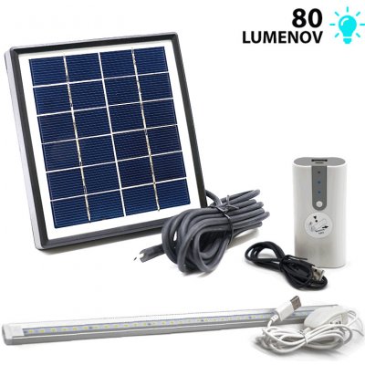 Solární LED systém s powerbankem POWERplus Dove 4000mAh – Zboží Mobilmania