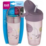 LOVI hrníček se slámkou Lovely Active holka 35/355GIRL 350 ml – Zboží Dáma