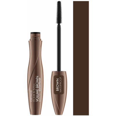 Catrice Glam & Doll Volume řasenka hnědá voděodolná 10 ml – Zboží Mobilmania
