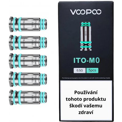 VooPoo ITO žhavící hlava 0,5ohm 5ks – Hledejceny.cz
