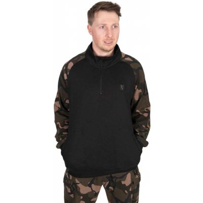 Fox International Fox Mikina LW Black Camo QTR Zip – Zboží Dáma