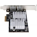Startech 2-Port 10Gbps PCIe Network Adapter Card, Network Card for PCs/Servers, Full-Height/Low-Profile PCIe Ethernet Card w/Jumbo Frames, NIC/LAN Interface Card - Marvell AQC113CS Chipset, PXE Boot ( – Zboží Živě