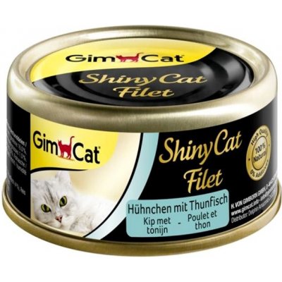 GimCat ShinyCat filet kuře s tuňákem 70 g