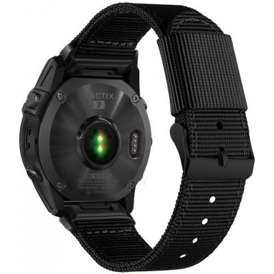Drakero Nylonový řemínek Military pro Garmin černý Quick Fit 22 mm 10591 – Zboží Živě