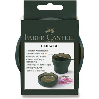 Kelímek na vodu Faber-Castell Clic & Go – Zboží Mobilmania