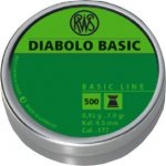 Diabolky Ruag RWS Basic 4,5 mm 500 ks – Zboží Dáma