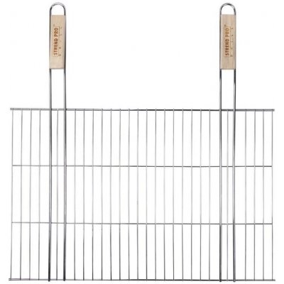 Rošt grilovací 58x38cm dřevo ručky BBQ – Zbozi.Blesk.cz