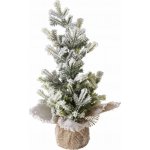 Boltze Umělý vánoční stromek v jutovém květináči TANNE, 31 cm – Hledejceny.cz