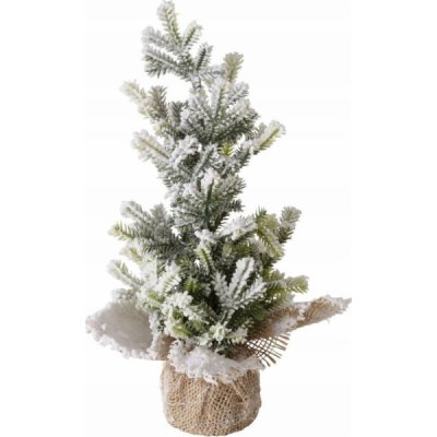 Boltze Umělý vánoční stromek v jutovém květináči TANNE, 31 cm – Hledejceny.cz