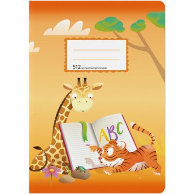 ŠKOLÁČEK Sešit školní A5 512 2 pomocné linky – Zboží Mobilmania