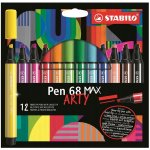 STABILO Pen 68 Max 12 barev Arty – Zboží Dáma