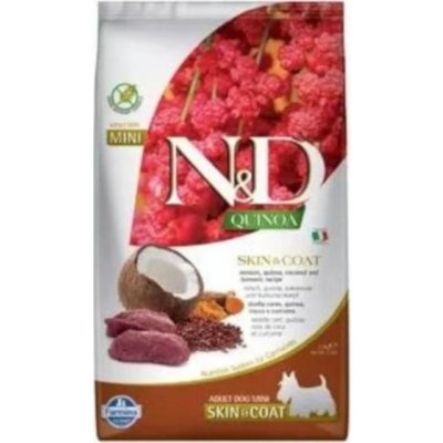 N&D Quinoa Dog Adult Mini Skin & Coat Grain Free Duck & Coconut 0,8 kg – Zboží Mobilmania