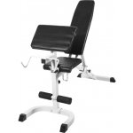 Gorilla Sports nastavitelná šikmá lavička 153 x 55 cm černá/bílá – Hledejceny.cz