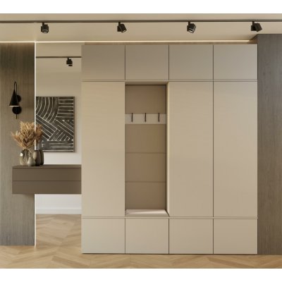 TP Living Předsíňová stěna Haga II 200 cm kašmír – Hledejceny.cz