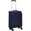 Cestovní kufr D&N 4W S modrá 9054-06 35 l