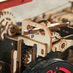 ROBOTIME Rokr 3D dřevěné puzzle Parní stroj 469 ks – Zboží Dáma