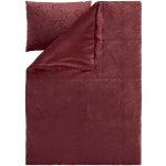 Livarno Plyšové povlečení červená 140x200 70x90 – Zboží Dáma