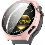 VSECHNONAMOBIL 128821 PC FULL COVER Plastový kryt se sklem pro Huawei Watch GT 6 Pro 46mm růžový – Zboží Živě