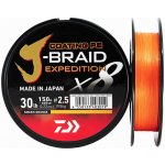 Daiwa Splétaná Šnůra J-Braid Expedition X8E Dark Green 150 m - 0,06 mm 5,2 kg – Zboží Dáma