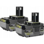 Ryobi RB1840X2 18V 4,0Ah li-ion 2ks – Zboží Mobilmania